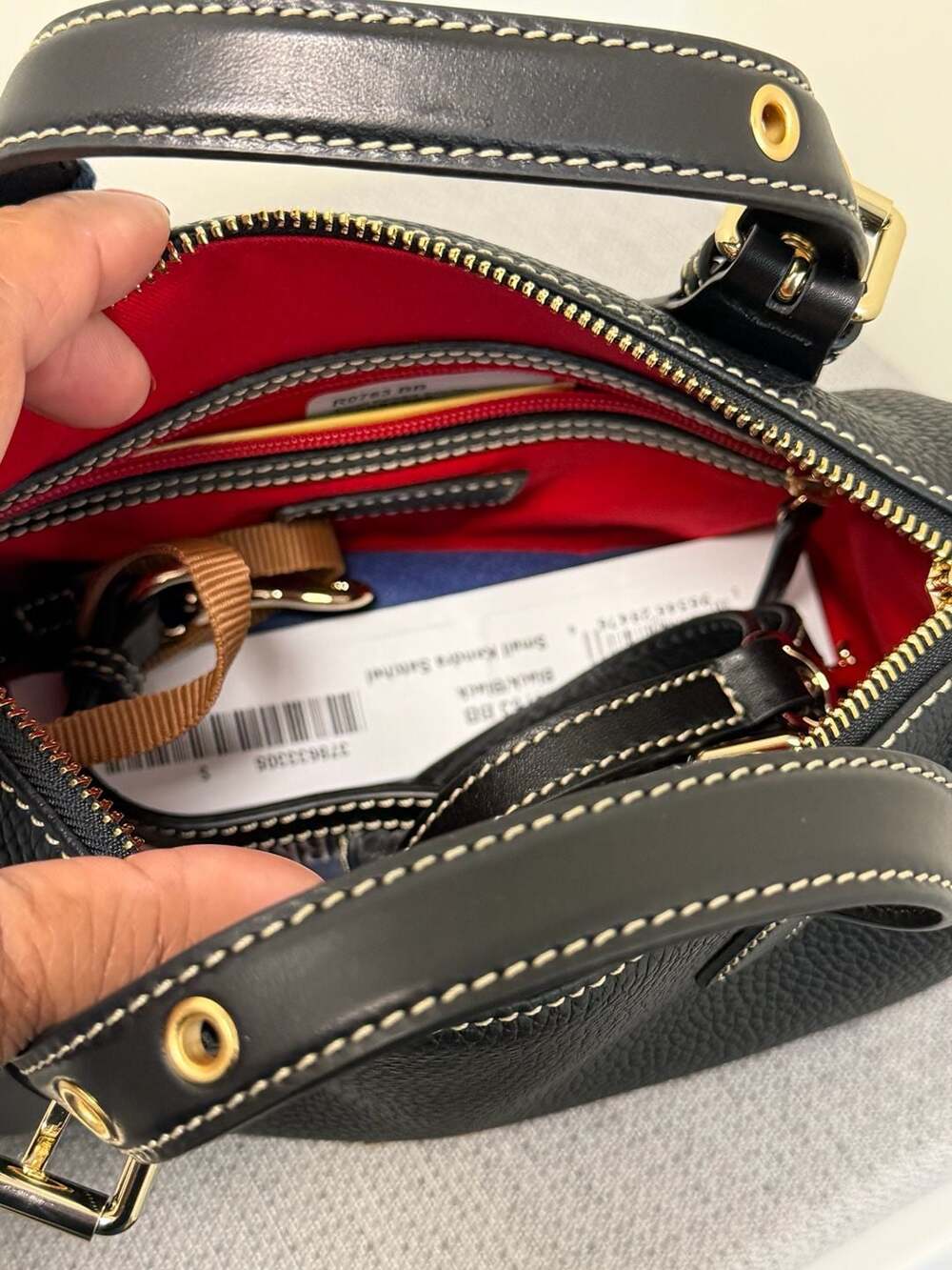 Dooney & Bourke Small Kendra Satchel Black Leather - Picture 6 of 9